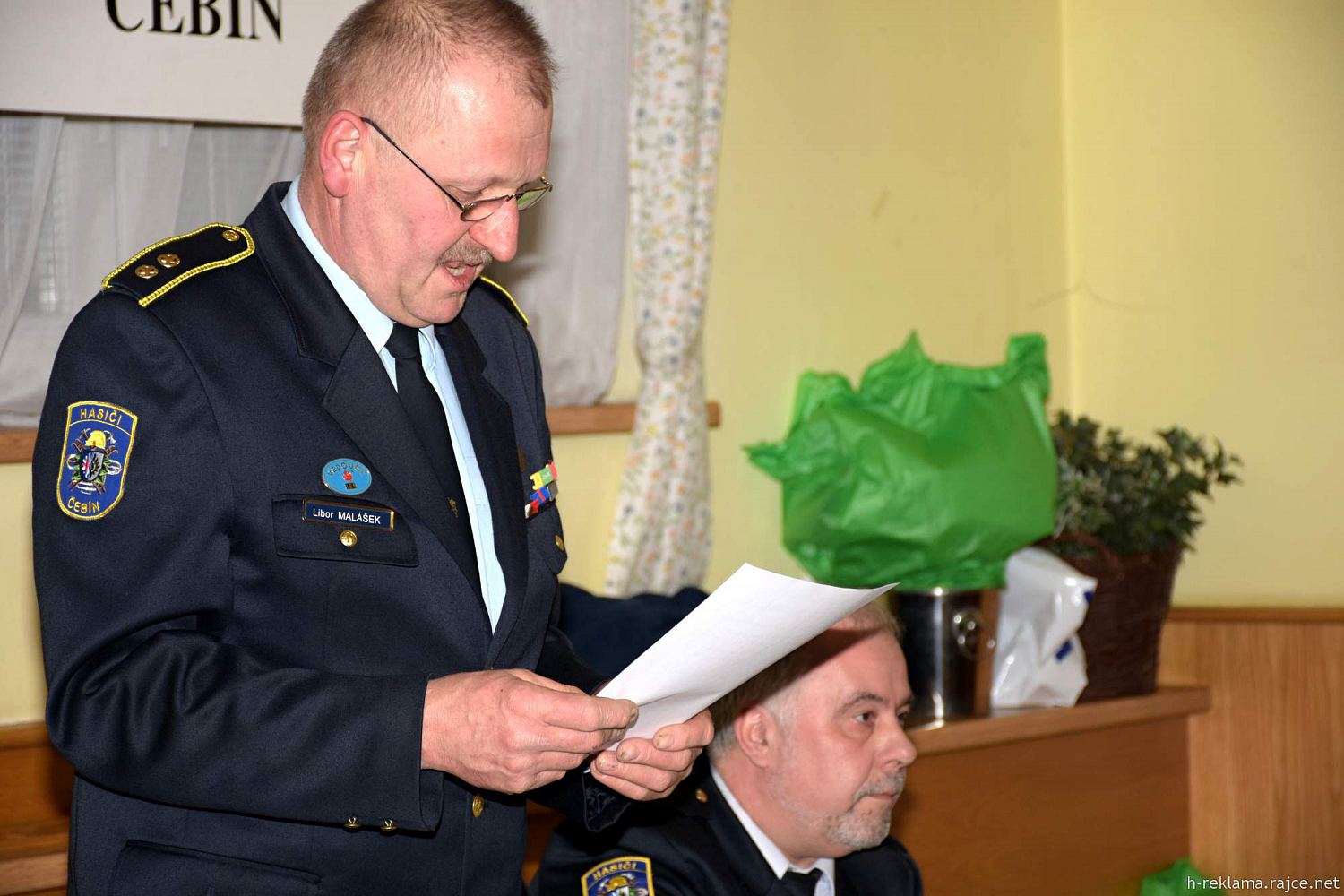 Výroční valná hromada SDH Čebín za rok 2017