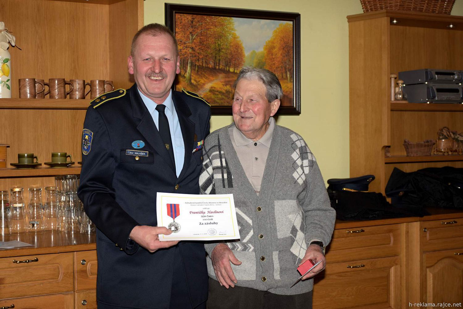 Výroční valná hromada SDH Čebín za rok 2017