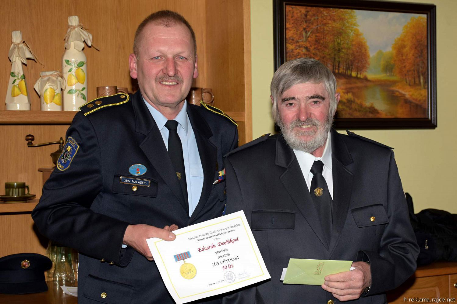 Výroční valná hromada SDH Čebín za rok 2017