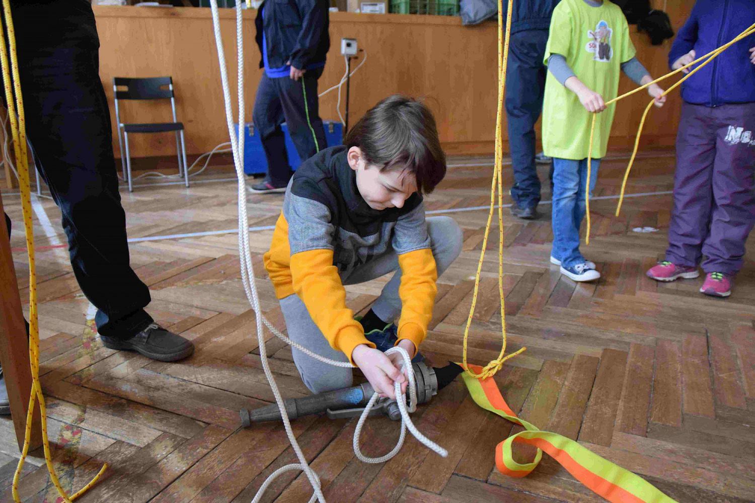 Uzlovací štafeta pro okrsek č. 11