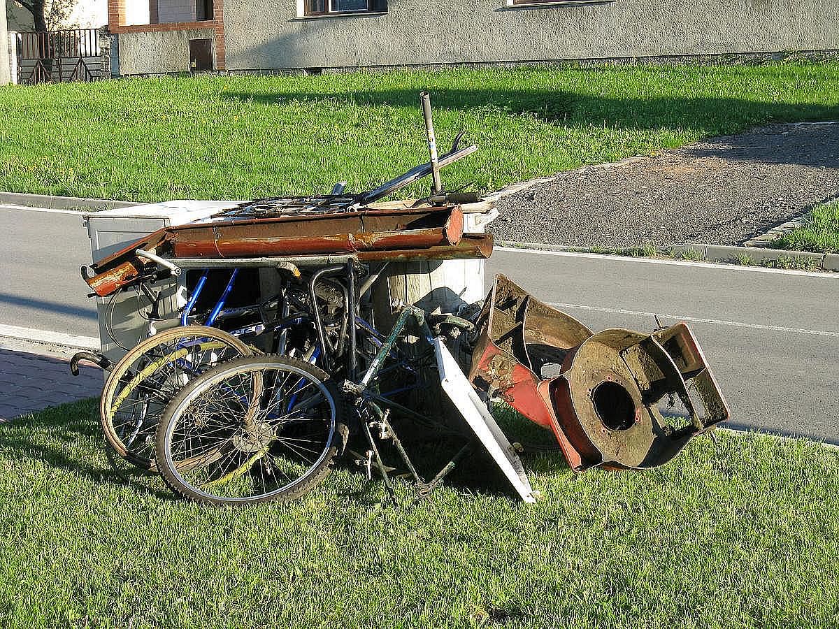 Sběr železného šrotu